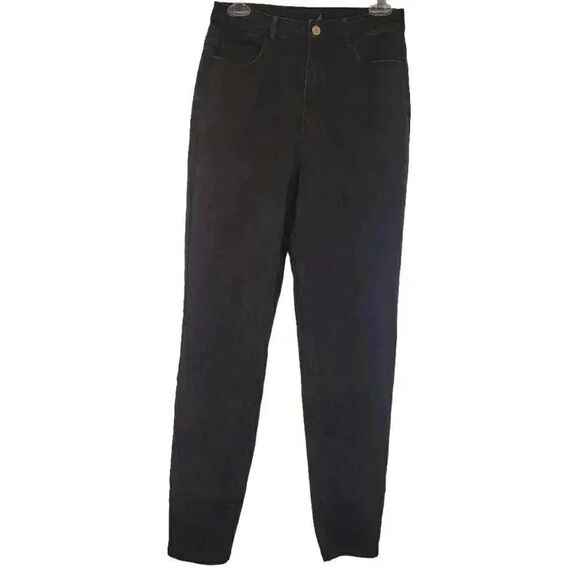 Missguided Tall Women's Black Cotton Cotton/Poly/Spandex Jeans - Picture 5 of 14